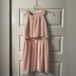 Girls size 14 light pink dress